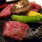 蔵屋敷 LUNA - ◆「強肴」 ・山形黒毛和牛ヒレ肉の石焼き