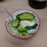 喜多八 - お通し（浅漬け）