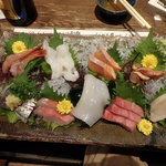 居酒屋 酒元 - 大サービス刺盛9点￥1580