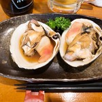 亀善 - ホッキ貝焼き