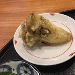 天婦羅 みやしろ - チラシ持参特典の舞茸天