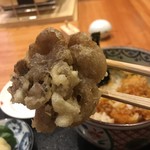 天婦羅 みやしろ - 舞茸天リフト