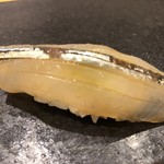 あま木 - サヨリの昆布締め