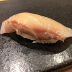 あま木 - 石鯛の昆布締め