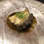 あま木 - 竹の子と蝦夷鮑