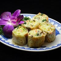野菜の湯葉巻き(冷菜)