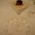 アフェット - 聖護院蕪のムース　生ハムとキャビア乗せ