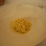 アフェット - 生パスタ「タリアテッレ・イン・ブロード」　白トリュフ掛け