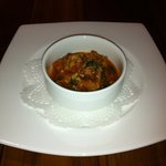 イタリア料理 スペランツァ - アミューズ　トリッパのトマト煮込み