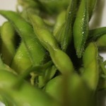 酒菜坊 橋蔵 - 枝豆（初物）ズームアップ
