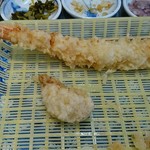 だるまの天ぷら定食 - 