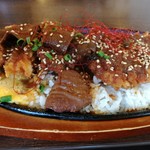 JINNO COFFEE - 鉄板味噌カツ丼