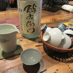 Sobamae Nagae - 冷酒「酔右衛門」