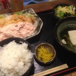 佐賀県三瀬村ふもと赤鶏 - チキン南蛮定食 900円