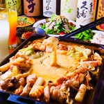 鶏ちゃん焼酒場 とりぼぼ - チーズタッカルビ鶏ちゃん