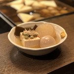 ODEN BAR 千代吟 - たまご、大根、木綿とうふ、昆布