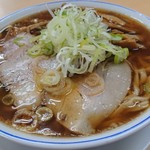 安福亭 - 支那筍麺(油抜き)＋半ライス