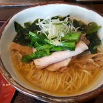 南部屋路ばた - 限定麺「早採りわかめの塩そば」（2019年1月23日）