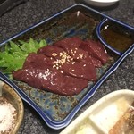 肉匠迎賓館 - 特選レバー
      あかんやつちゃいますよ❗️焼くやつですよ（笑）
