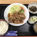 レストラン 戸々魯 - 「佐助豚生姜焼き定食」