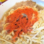 ラーメン二郎 - 一味投下～♪
