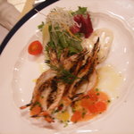 ビストロ パザパ - 前菜　車海老のロティ