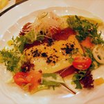 ビストロ パザパ - 前菜　あん肝と赤ワインゼリー