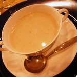 ビストロ パザパ - ごぼうのクリームスープ