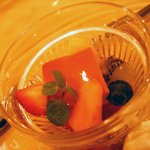 ビストロ パザパ - フルーツとプリン