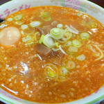 勇士ラーメン - ミソラーメン\650+味付玉子\100