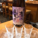 魚料理 いさり火 - 高清水（清酒）