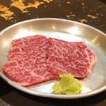 Taishuu Horumon Yakiniku Jun - ロース❤️さし入りがすきです♪