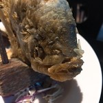 song nuoc mien tay - ①エレファントフィッシュの姿揚げ