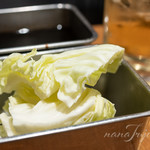 串かつ でんがな - キャベツおかわりOK