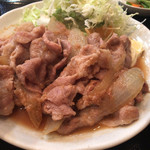居酒屋 赤津 - 生姜焼き