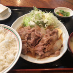 居酒屋 赤津 - 生姜焼き定食