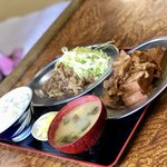 越後屋 - 焼肉定食&肉豆腐