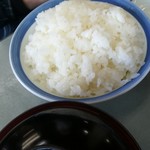 元祖チキンハウス - 定食218円の並盛のご飯