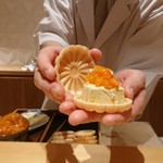 銀座 しのはら - いつものあんぽ柿と