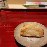 銀座 しのはら - 海老芋の素揚げ