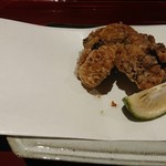 銀座 しのはら - スッポンと鰻（揚げ）