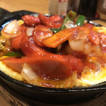 ばんじょう - 赤ウィンナーのナポリタン風