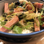 ばんじょう - ネギ丼…私のはハバネロ入り(^-^)