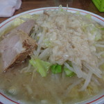 ラーメン二郎 - 見たまんまのスープ