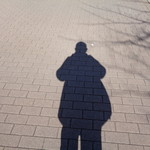 ラーメン二郎 - おまけ～私の影！