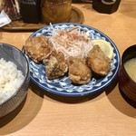 地産十八番 - 唐揚げ定食セット