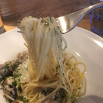 Trattoria L'astro - 広島県産カキと白菜のクリームソーススパゲッティー1,400円