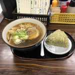 立山亭 - おにぎり＋ラーメン