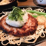 1ポンドのステーキハンバーグ タケル 福島店 - 