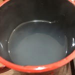 手打ちそば鹿 - サラサラ蕎麦湯